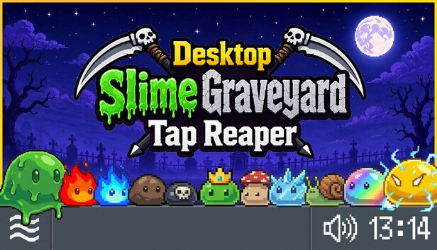 cover image du jeu desktop slime graveyard: Tap reaper